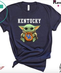 Baby Yoda hug Kentucky Wildcats Star Wars Tee Shirt