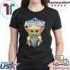 Baby Yoda hug Keystone Light Star Wars Mandalorian shirt