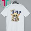 Baby Yoda hug Miller Lite Shirt
