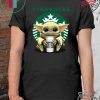Baby Yoda hug Starbucks Shirt
