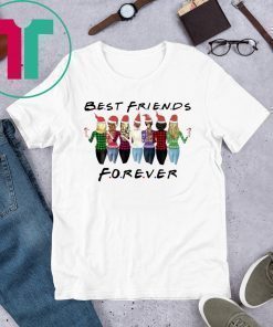 Best Friends Forever Santa Christmas T-Shirt