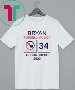 Bryan Russell Mujica Al Congreso 2020 T-Shirt