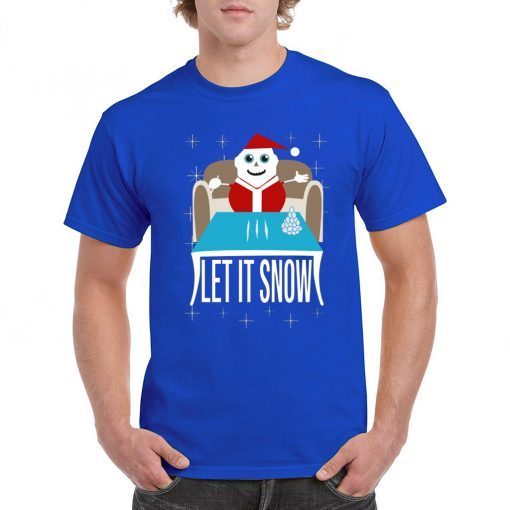 COKE SANTA LET IT SNOW Gift T-Shirt