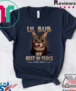 Cat lil bub rest in peace shirt