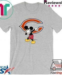 Chicago Bears NFL Football Dabbing Mickey Disney Sports Shirt