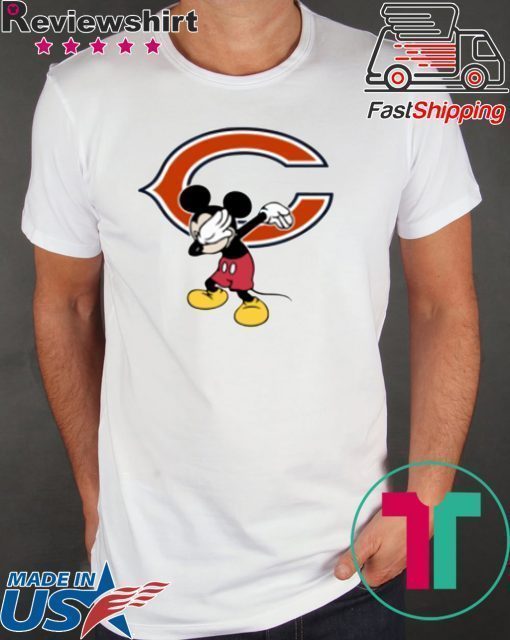 Chicago Bears NFL Football Dabbing Mickey Disney Sports Shirt