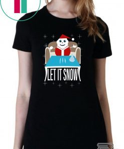 how can buy Cocaine Santa Let It Snow T-Shirt