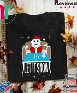 Cocaine Santa Let It Snow Offcial T-Shirt