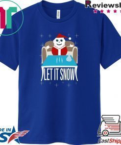Cocaine Santa Let It Snow Offcial T-Shirt