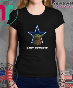 Dallas Cowboys Baby Yoda Baby Cowboys shirt