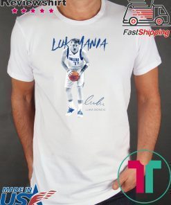 Dallas Mavericks Luka Doncic Signature Shirt