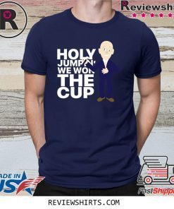 Darren Pang Holy Jumpin' We Won The Cup Blues Shirt