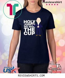 Darren Pang Holy Jumpin' We Won The Cup Blues Shirt