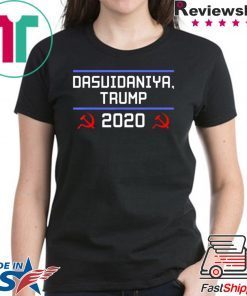 Dasvidaniya Trump 2020 Russia Anti-Trump T-Shirt