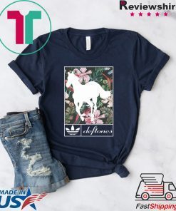 Deftones horse Adidas flower shirt