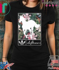 Deftones horse Adidas flower shirt