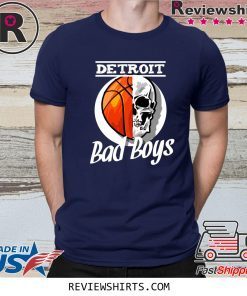 Detroit Bad Boys Skull Shirt