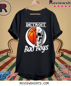 Detroit Bad Boys Skull Shirt