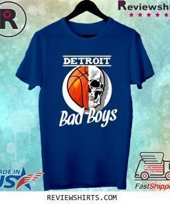 Detroit Bad Boys Skull Shirt
