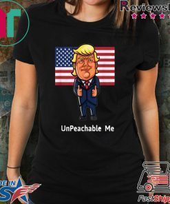 Diva Duds UNPEACHABLE ME Trump Anti Impeachment shirt