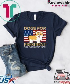 Dog For President 2020 USA American Elections shirt