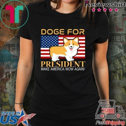 Dog For President 2020 USA American Elections shirt