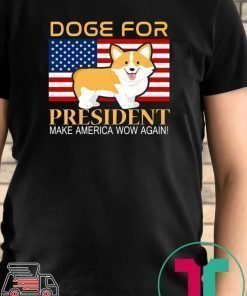 Dog For President 2020 USA American Elections shirt