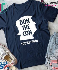 Don the Con Trump Impeached You're Fired Impeachment Day T-Shirt