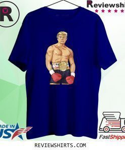 Donald Trump Boxing Heavyweight Tee Shirt
