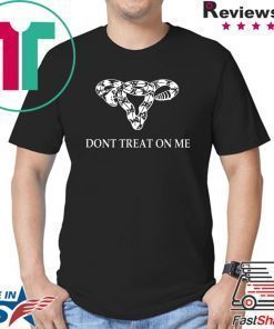 Don’t Tread on Me Uterus rattlesnake Gift T-Shirt