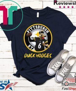 Duck Devlin Hodges leads Pittsburgh Steelers Mens T-Shirt