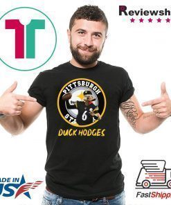 Duck Devlin Hodges leads Pittsburgh Steelers Mens T-Shirt