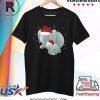 Elephants Mom And Baby Christmas T-Shirt