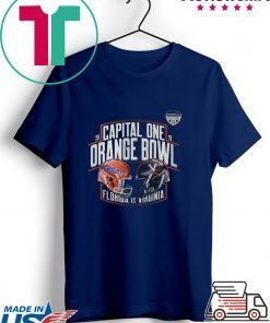 Florida Gators vs Virginia Cavaliers 2019 Capital One Orange Bowl shirt