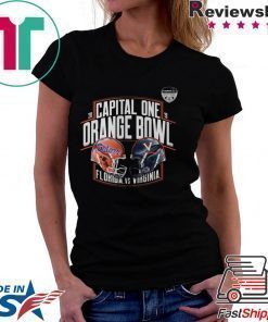 Florida Gators vs Virginia Cavaliers 2019 Capital One Orange Bowl shirt