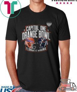 Florida Gators vs Virginia Cavaliers 2019 Capital One Orange Bowl shirt