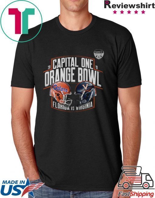 Florida Gators vs Virginia Cavaliers 2019 Capital One Orange Bowl shirt