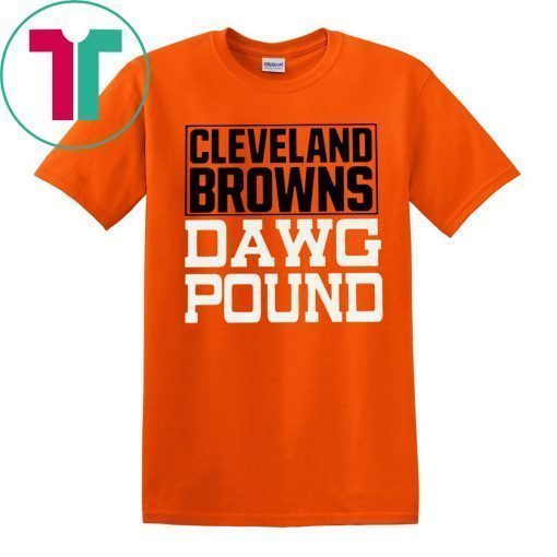 Freddie Kitchens Cleveland Browns Dawg Pound Shirt