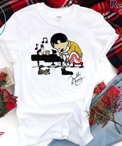 Freddie Mercury Rocketman Cats signature shirt