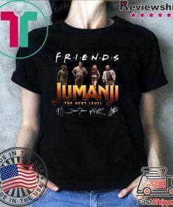 Friends Jumanji The Next Level Signatures Unisex T-Shirt