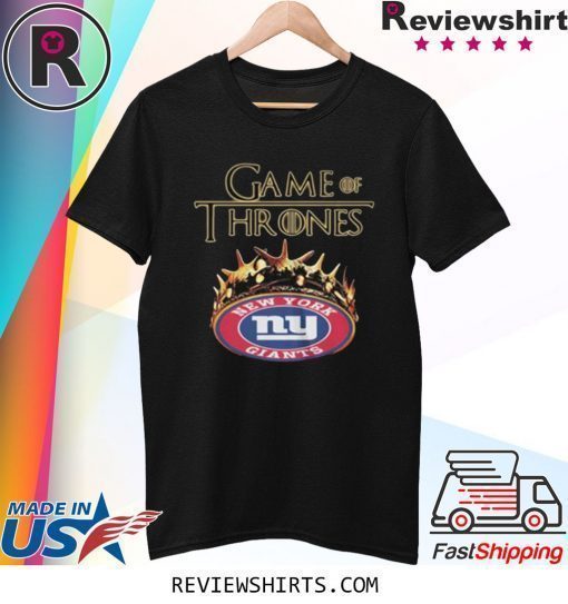 Game Of Thrones Crown New York Giants Shirt