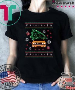 General Lee Car Christmas Tree Ugly Christmas Shirt