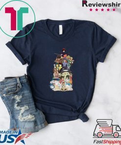 Ghibli studio characters shirt