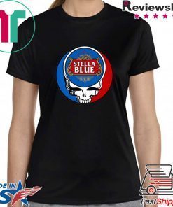 Grateful Dead Stella Blue Shirt Stella Artois Mixed Stella Blue T-Shirt