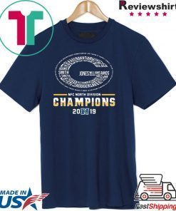 Green Bay Packers NFC north division champions 2019 Shirt