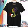 Grinch Hand Holding Awareness Cancer Sunflower Shirt