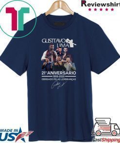 Gusttavo Lima 21th Anniversario 1999 2020 Obrigado Pelas Lembrancas Signature Shirt