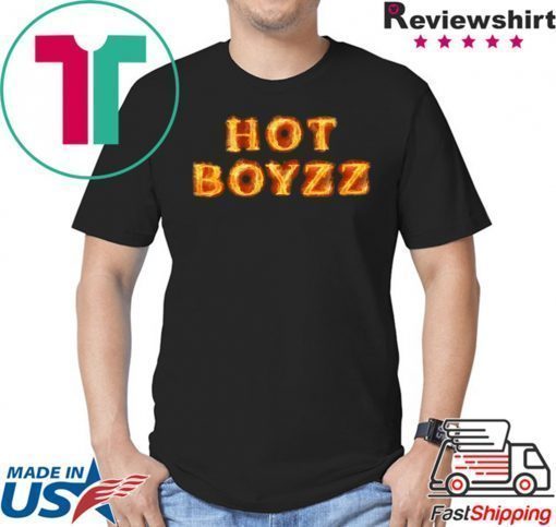 HOT BOYZZ FIRE BLACK SHIRT