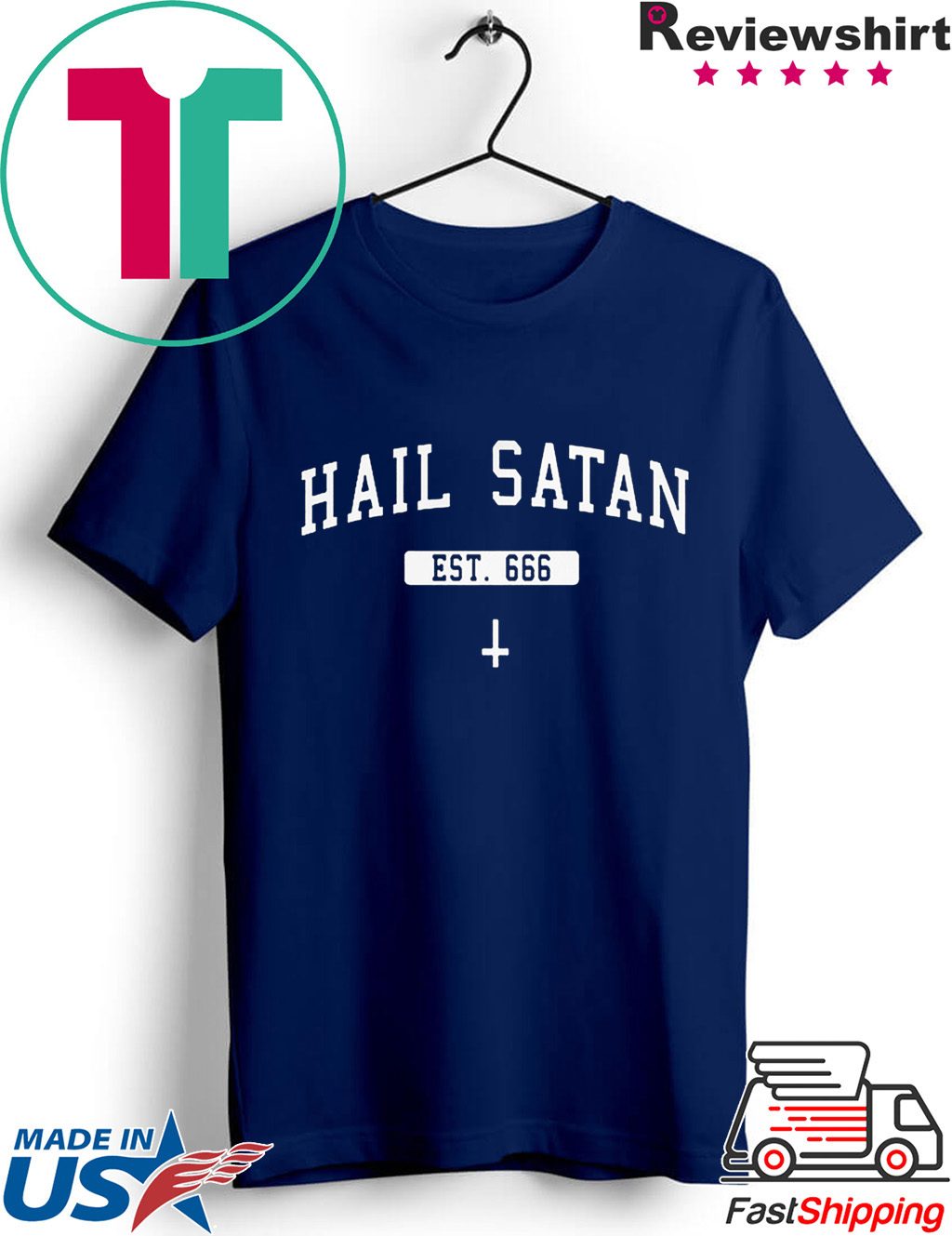 Hail Satan Est 666 Shirt