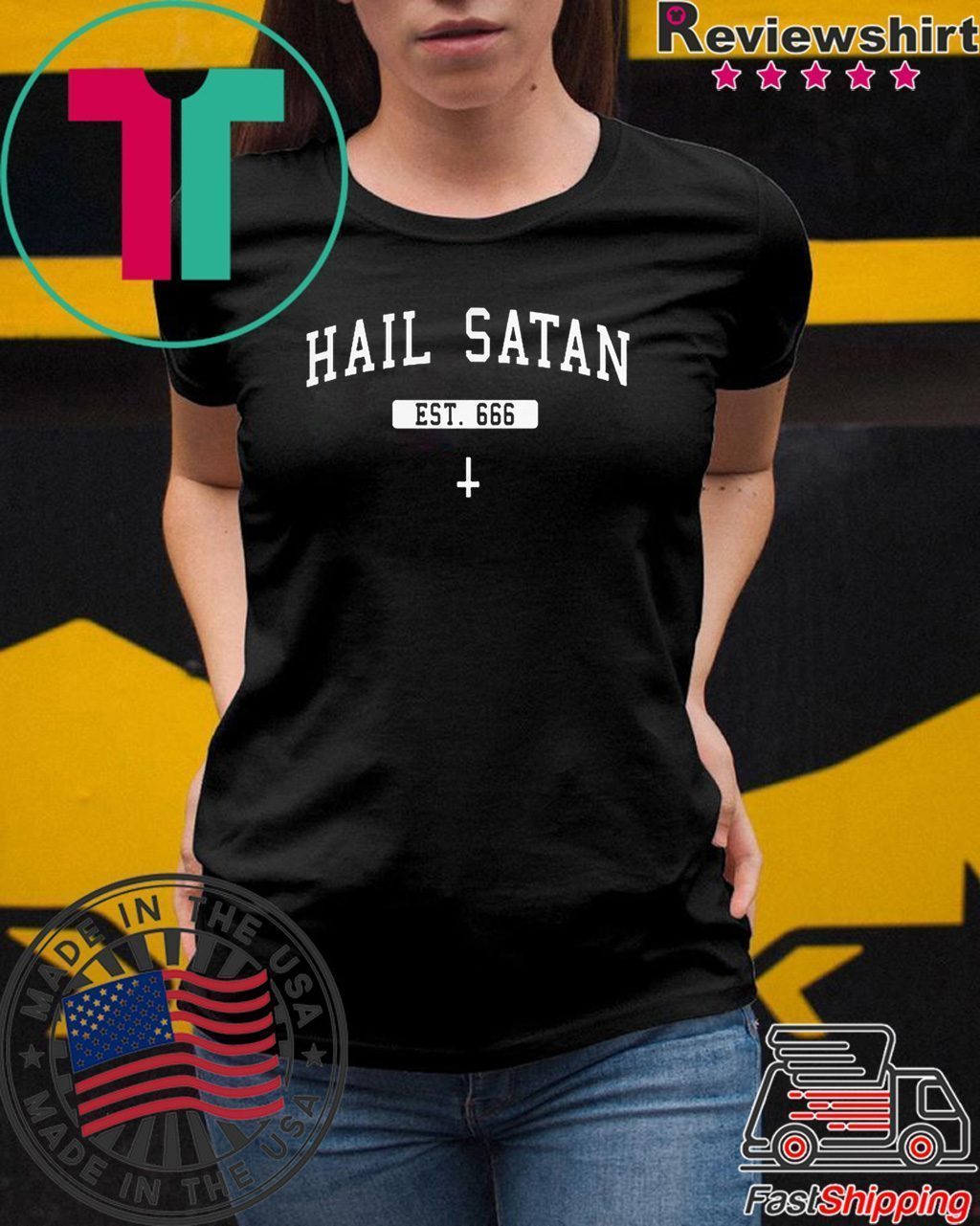 Hail Satan Est 666 Shirt